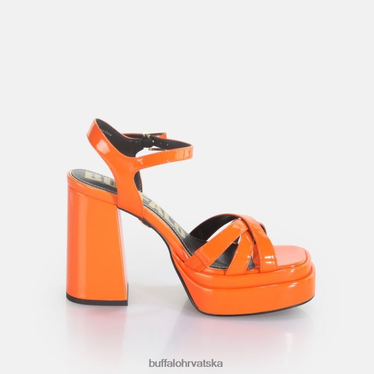 naranča Buffalo may donna veganske sandale s petom |sandale TDD6T326